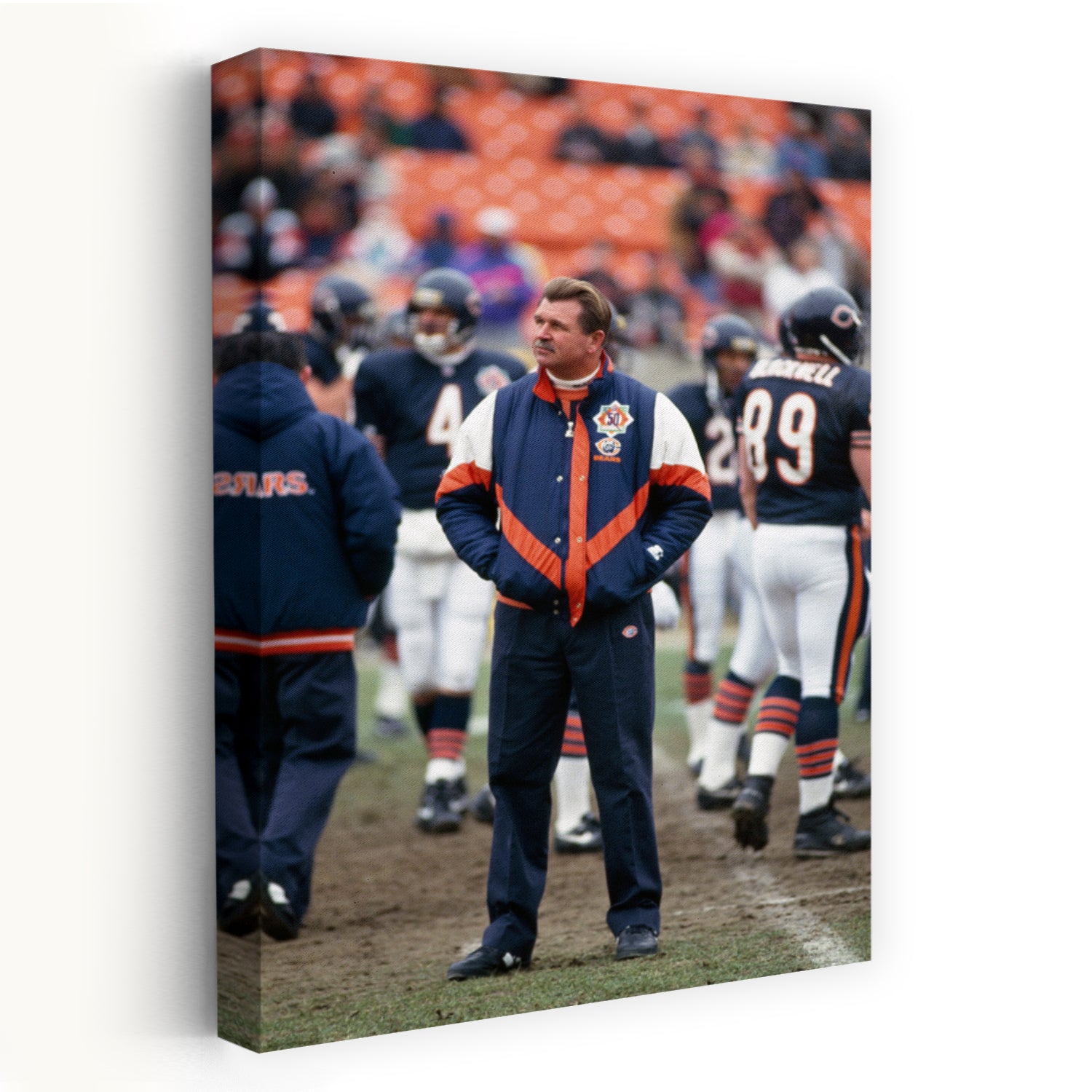 Coach Ditka at Soldier Field