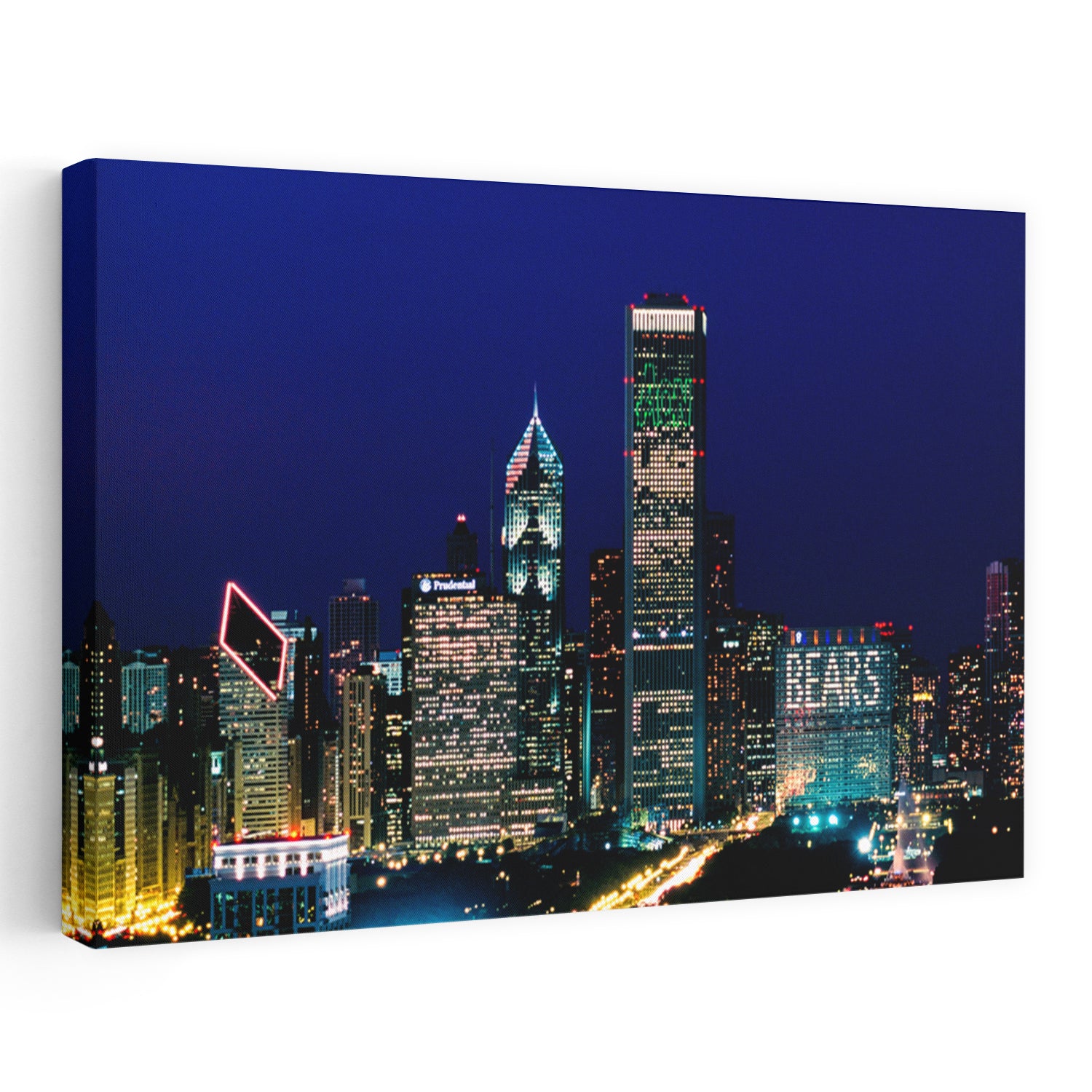 Chicago Sports Skyscraper Lights