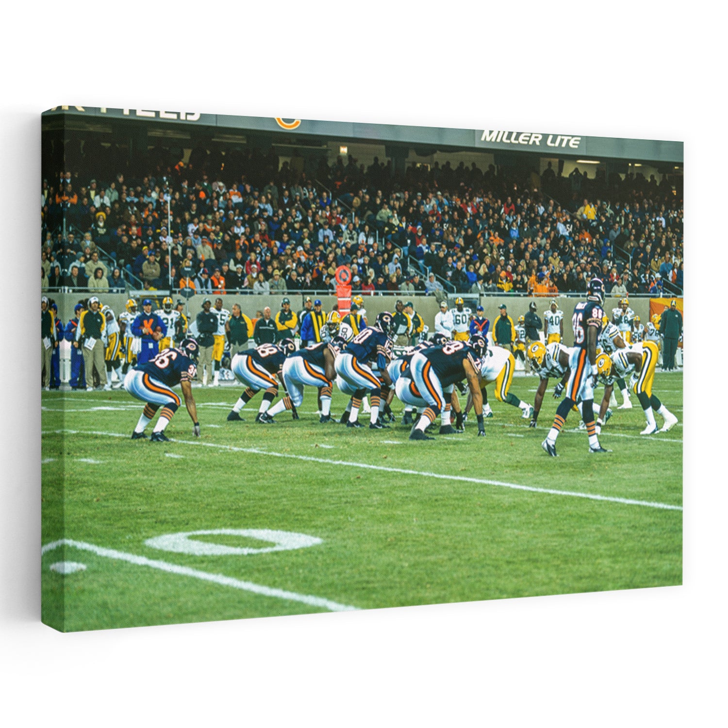 Chicago & Greenbay Sports Line of Scrimmage