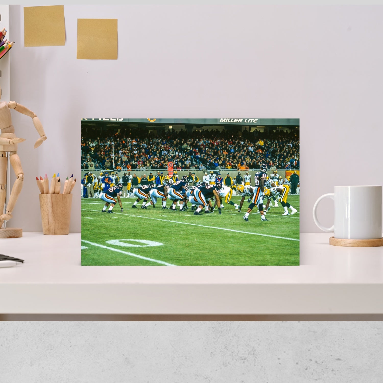 Chicago & Greenbay Sports Line of Scrimmage