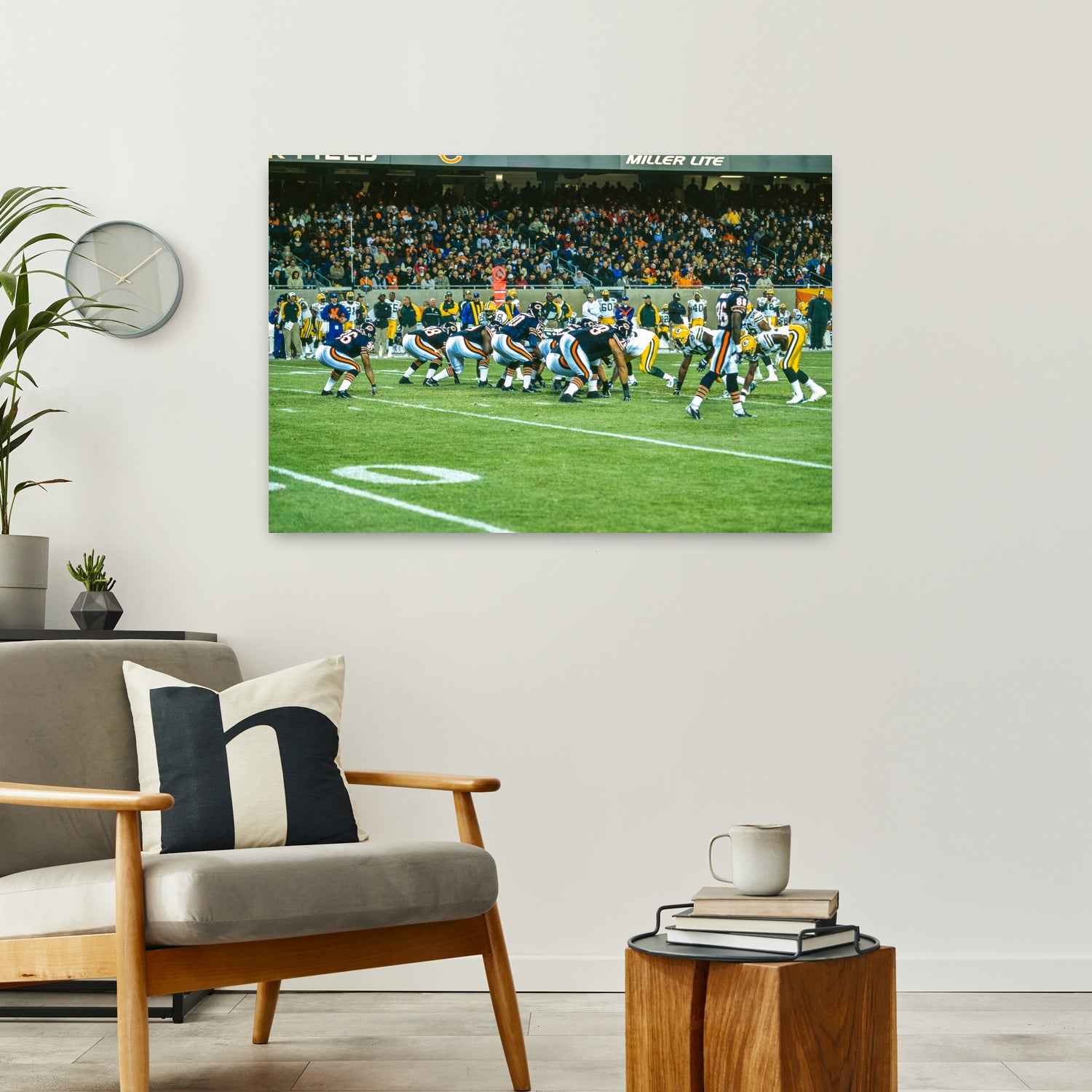 Chicago & Greenbay Sports Line of Scrimmage