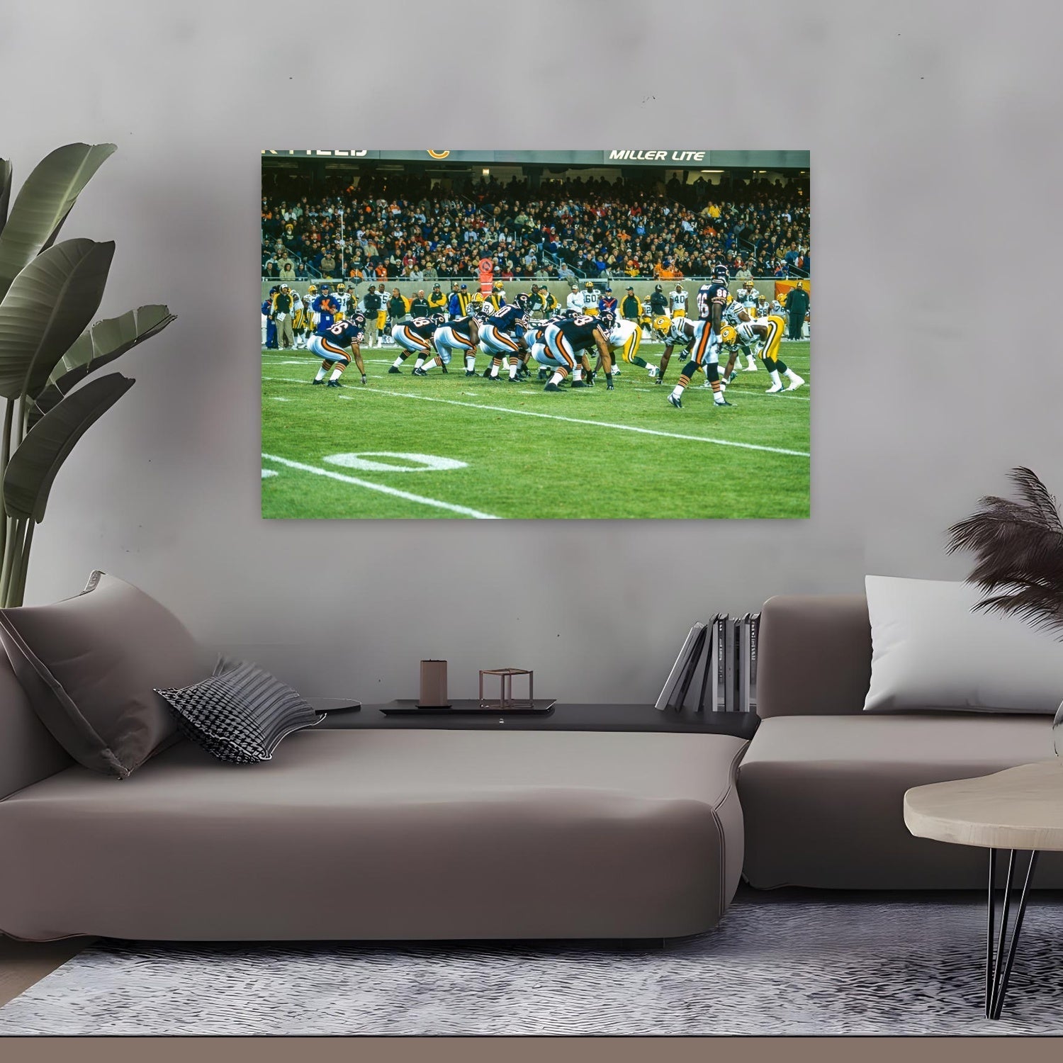 Chicago & Greenbay Sports Line of Scrimmage