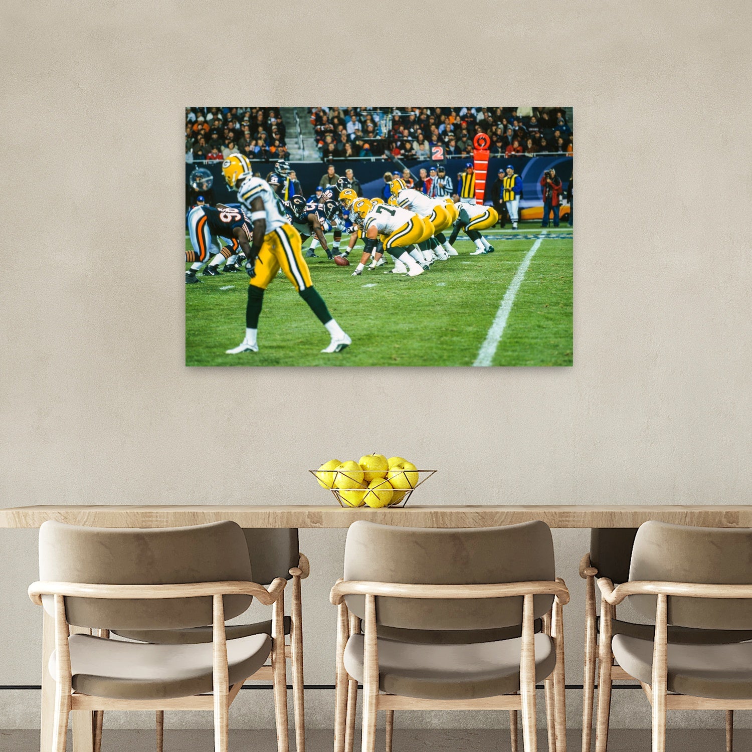 Chicago & Greenbay Sports Line of Scrimmage 3